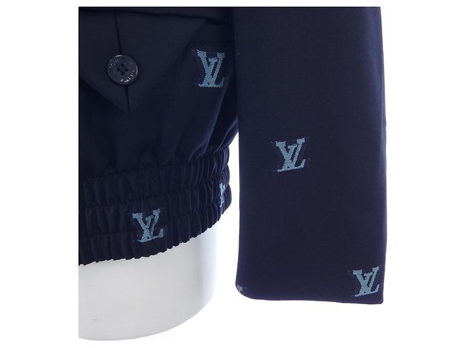 Blouson Louis Vuitton Jet Pocket Blouson Azul Azul marinho - vista 7