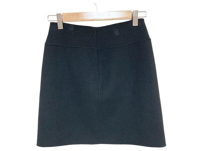 S Max Mara Wollrock Schwarz - Ansicht 2