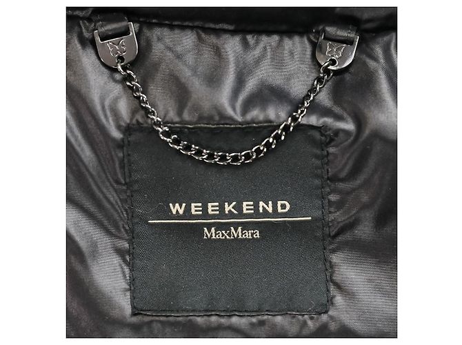 Abrigo largo de plumón Max Mara Weekend Negro - vista 11
