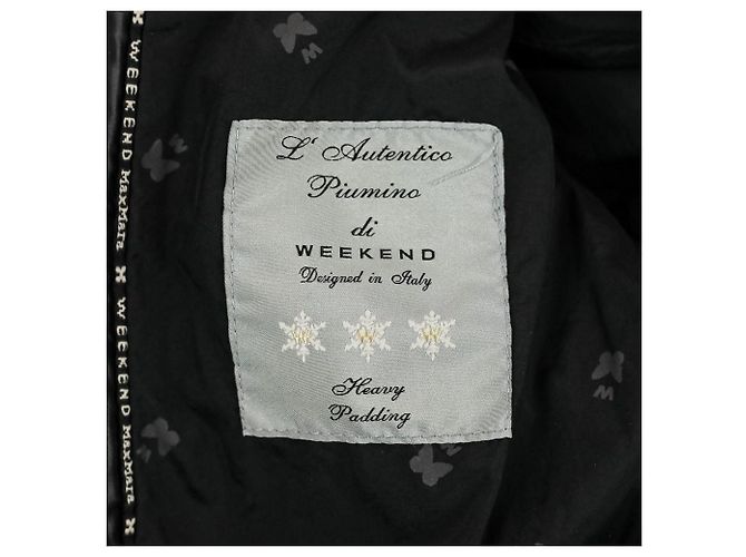Abrigo largo de plumón Max Mara Weekend Negro - vista 12