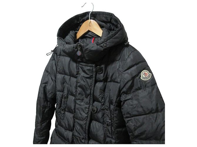 Moncler GENEVRIER Down Coat Black - view 3