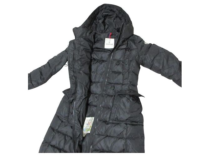 Moncler GENEVRIER Down Coat Black - view 7
