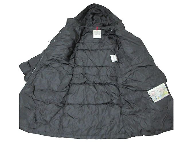 Moncler GENEVRIER Down Coat Black - view 8