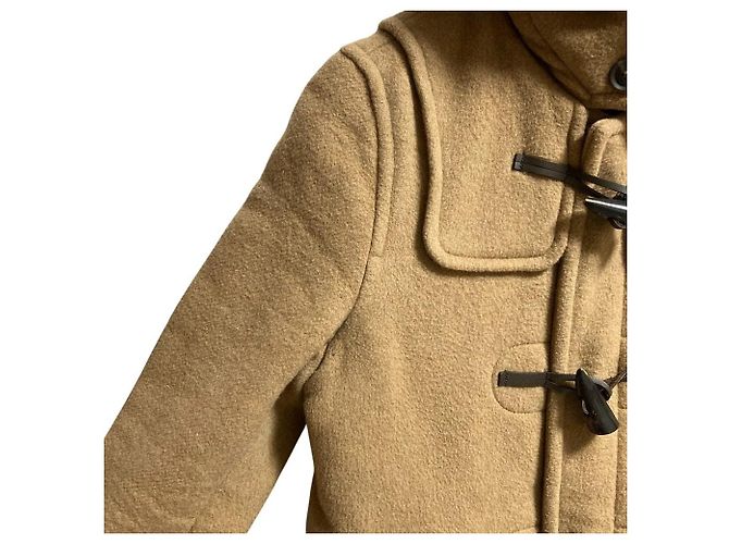 Autre Marque Abrigo largo de lana London Tradition Beige Camello - vista 2