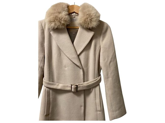 Autre Marque Abrigo Apuweiser-riche de mezcla de angora Beige - vista 2