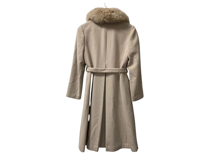 Autre Marque Abrigo Apuweiser-riche de mezcla de angora Beige - vista 3