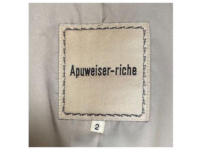 Autre Marque Abrigo Apuweiser-riche de mezcla de angora Beige - vista 6