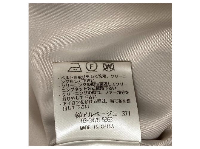 Autre Marque Abrigo Apuweiser-riche de mezcla de angora Beige - vista 8