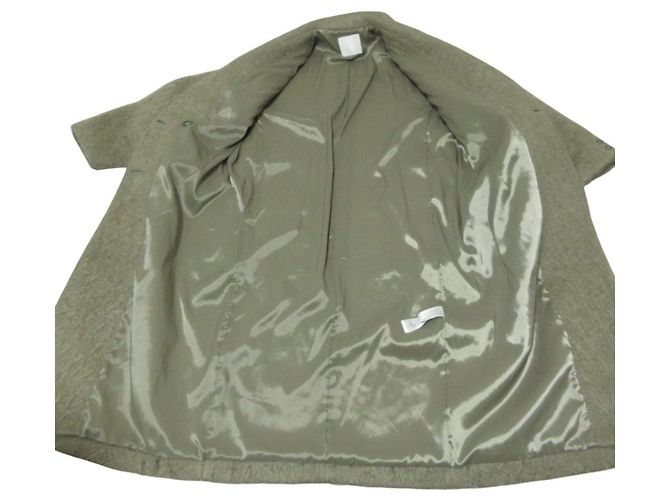 Autre Marque Abrigo Chester de mohair shaggy GALLARDAGALANTE Verde Caqui - vista 6