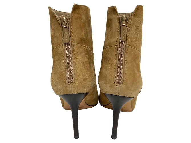 Botines de gamuza Jimmy Choo Castaño Camello - vista 3