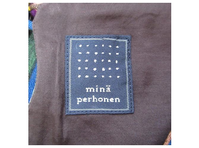 Autre Marque vestido roll rose mina perhonen Azul - vista 7