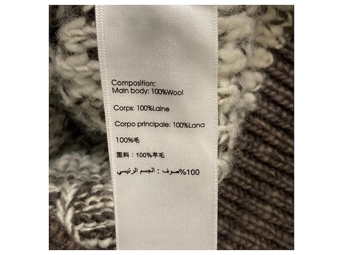 Autre Marque 3.1 Phillip Lim Wool Cable Knit Zip Jacket Brown - view 7