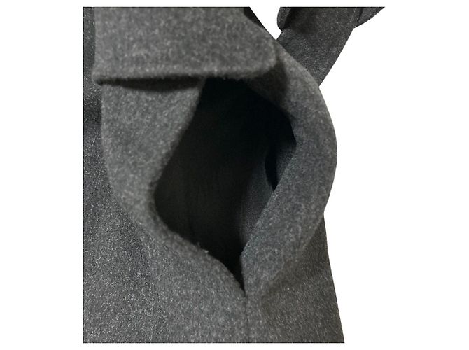 Colete longo de lã S Max Mara Marrom - vista 5