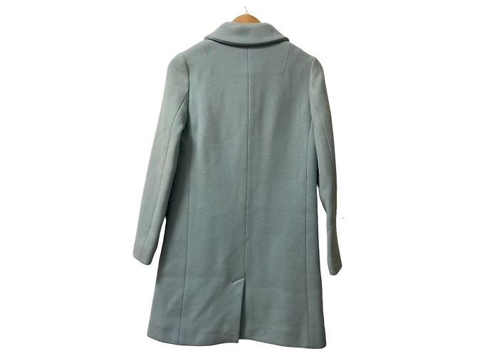 Chloé Chloe Wool Zip Single Collar Coat Blue Light blue - view 3