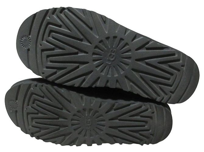 UGG GITA Lammfellstiefel Schwarz - Ansicht 7