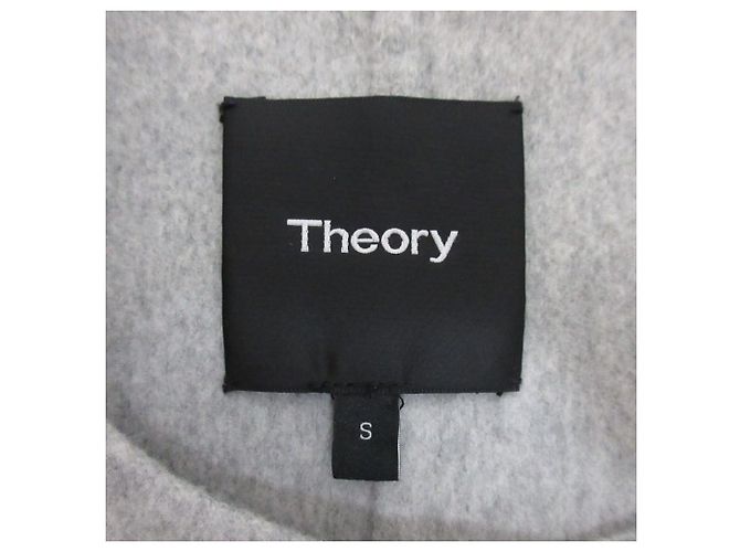Theory Double Face Kaschmir-Mantel Braun - Ansicht 9