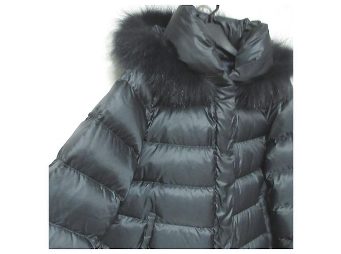 Autre Marque B:MING by BEAMS FOX Fur Short Down Coat Black - view 3