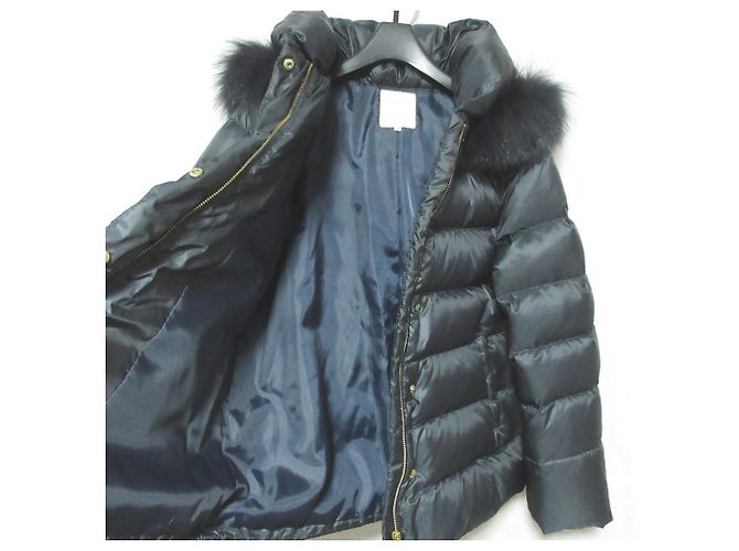 Autre Marque B:MING by BEAMS FOX Fur Short Down Coat Black - view 4
