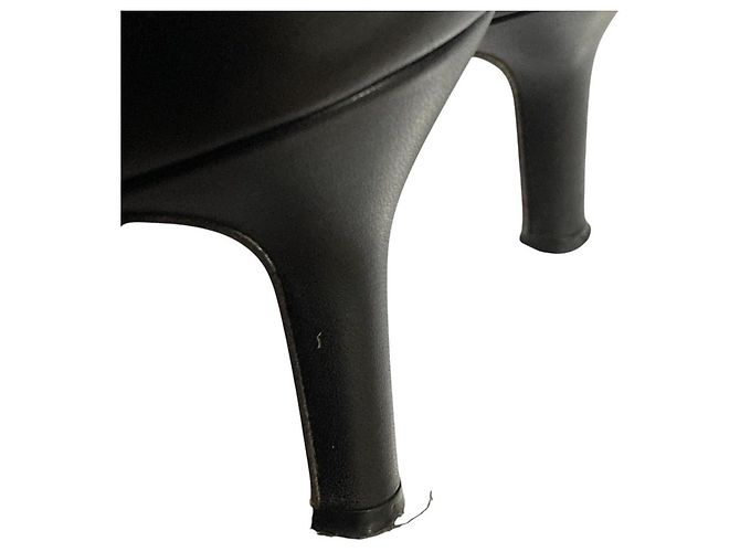 Autre Marque Pellico TAXI Leder- Stiefeletten Schwarz - Ansicht 10