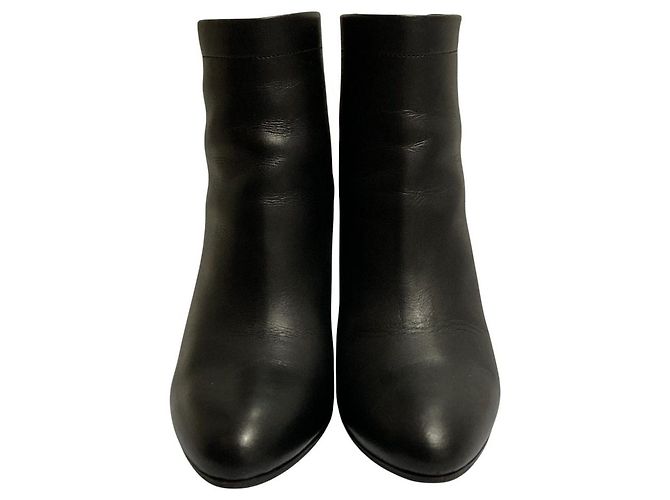 Autre Marque Pellico TAXI Leder- Stiefeletten Schwarz - Ansicht 3