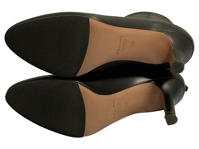 Autre Marque Pellico TAXI Leder- Stiefeletten Schwarz - Ansicht 6