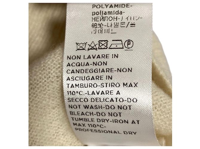 Autre Marque Cárdigan de punto de cashmere Agnona Beige - vista 8