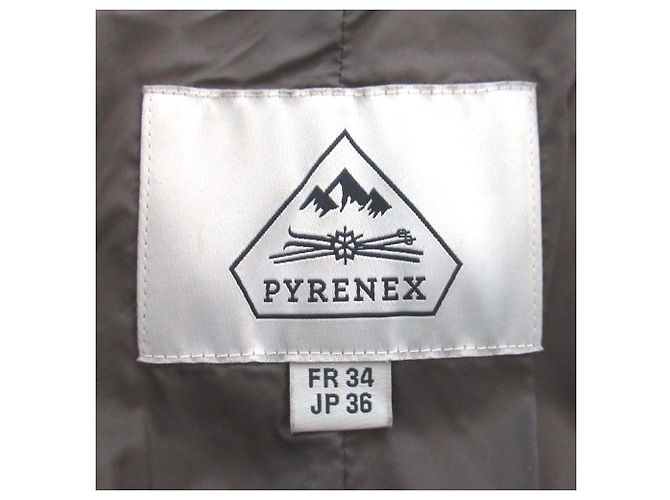 Autre Marque Abrigo de plumón Pyrenex GRENOBLE FUR con piel de mapache Verde - vista 9