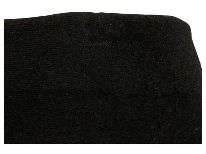 Falda Chanel de lana y cashmere con bolsillos grandes Negro - vista 10
