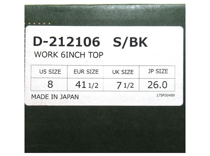 Autre Marque Danner WORK 6 INCH TOP Wildleder Stiefeletten Schwarz - Ansicht 9