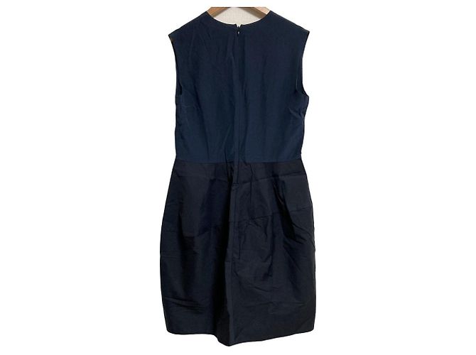 Autre Marque Ärmelloses Kleid YOKO CHAN Blau Marineblau - Ansicht 2