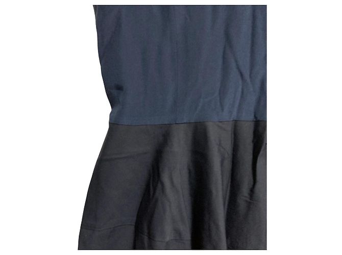 Autre Marque Ärmelloses Kleid YOKO CHAN Blau Marineblau - Ansicht 3