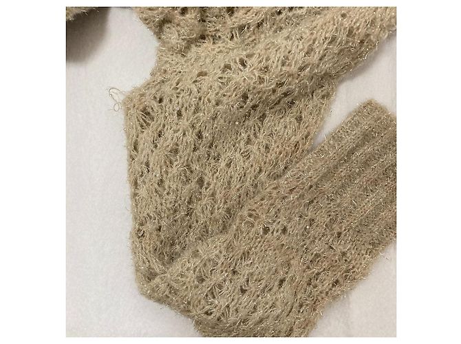 Autre Marque Cárdigan Snidel Fancy Yarn Beige - vista 10