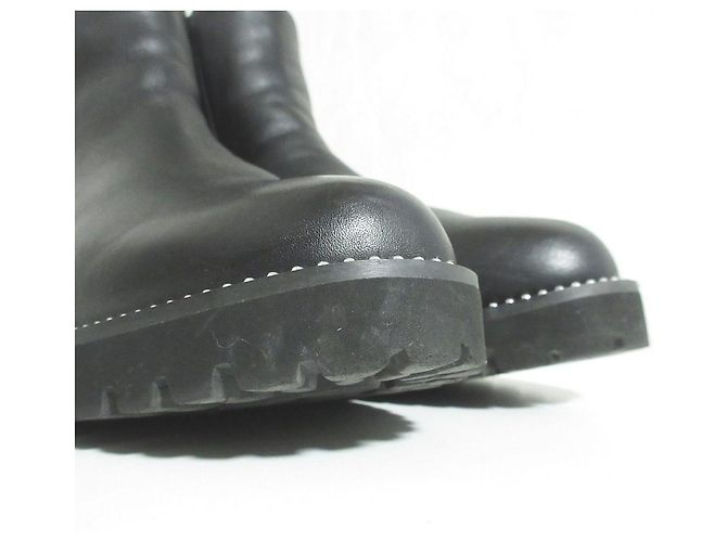 Autre Marque GEMMA LINN Chelsea Boots mit Nieten Schwarz - Ansicht 2