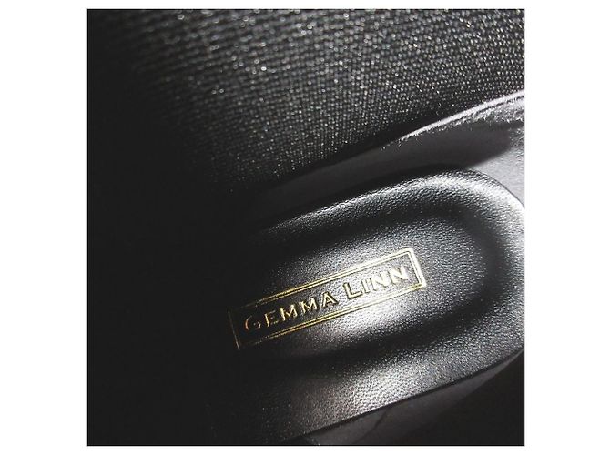 Autre Marque GEMMA LINN Chelsea Boots mit Nieten Schwarz - Ansicht 7