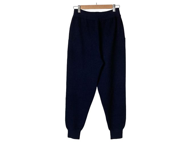 Autre Marque ELE STOLYOF WL PILE Strickhose Blau Marineblau - Ansicht 2