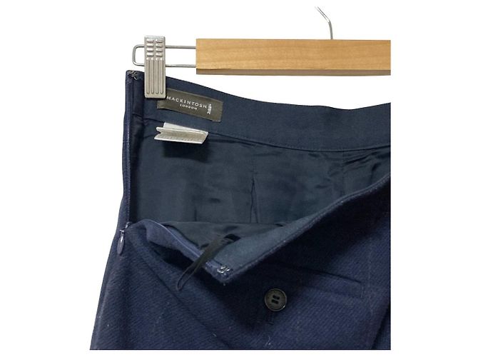 Autre Marque Mackintosh London Wide Pants Blu Blu navy - vista 3