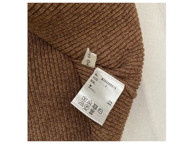 Autre Marque MES VACANCES langes Strickkleid Braun - Ansicht 4