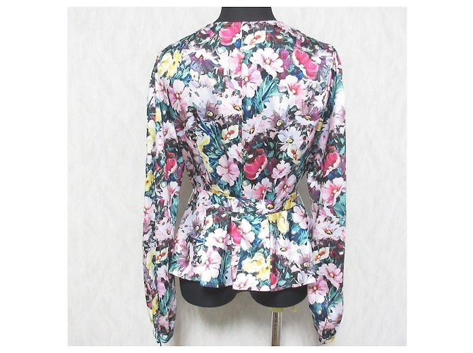Autre Marque Blusa con estampado floral degradado GRACE CONTINENTAL Rosa - vista 2