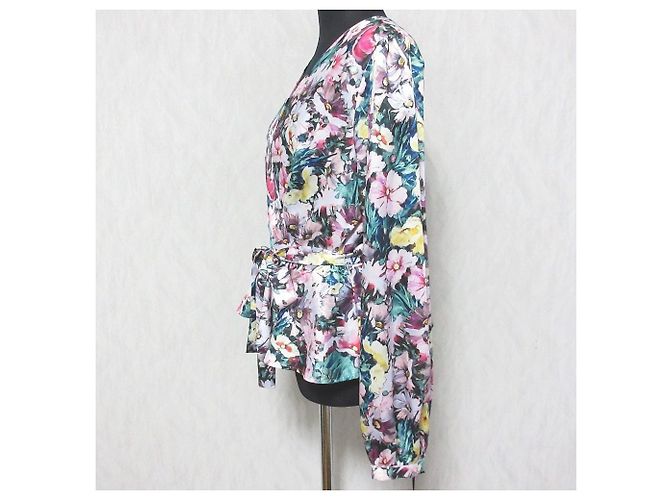 Autre Marque Blusa con estampado floral degradado GRACE CONTINENTAL Rosa - vista 3