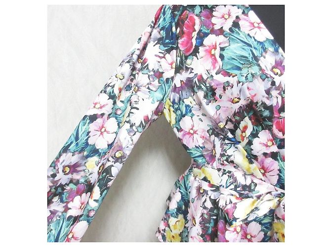 Autre Marque Blusa con estampado floral degradado GRACE CONTINENTAL Rosa - vista 4