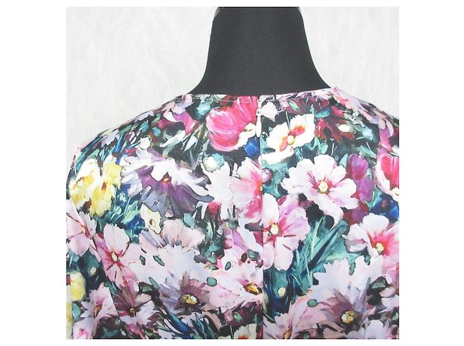 Autre Marque Blusa con estampado floral degradado GRACE CONTINENTAL Rosa - vista 5