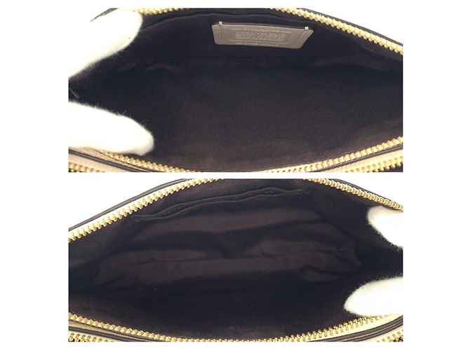 Bolso de hombro de piel COACH Layla Blanco roto - vista 9