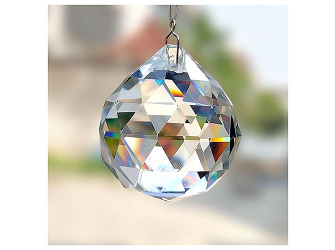 Autre Marque Crystal Ball Ornament Glass Ornament Multiple colors - view 11