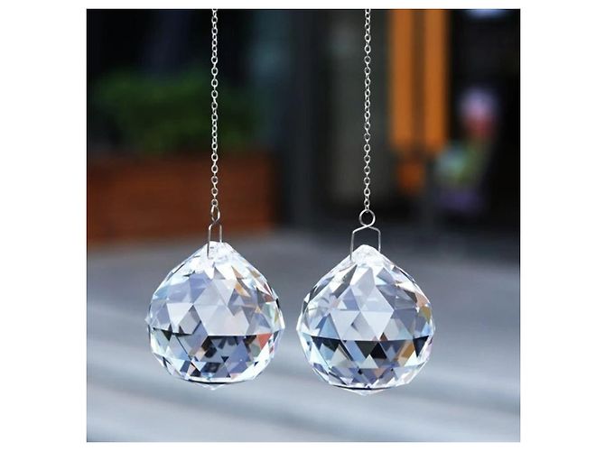 Autre Marque Crystal Ball Ornament Glass Ornament Multiple colors - view 13