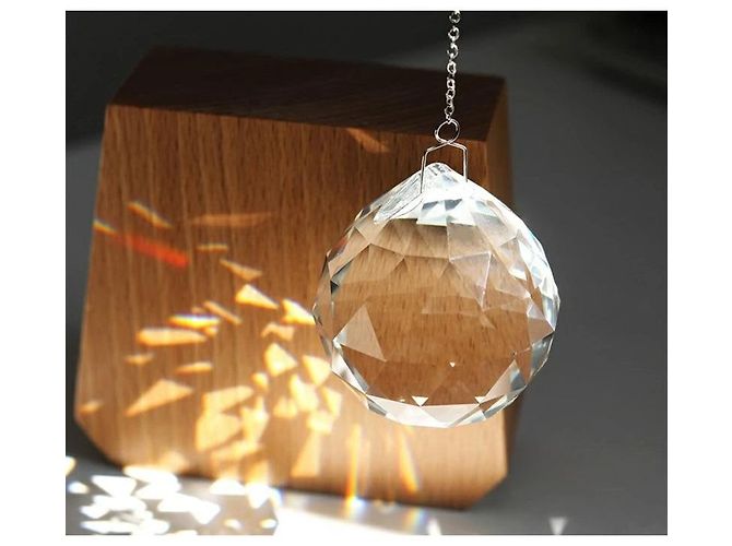 Autre Marque Crystal Ball Ornament Glass Ornament Multiple colors - view 15
