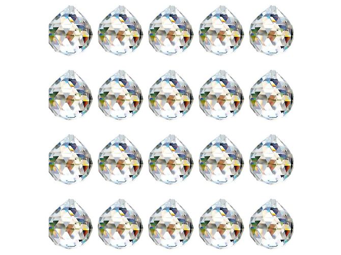 Autre Marque Crystal Ball Ornament Glass Ornament Multiple colors - view 5