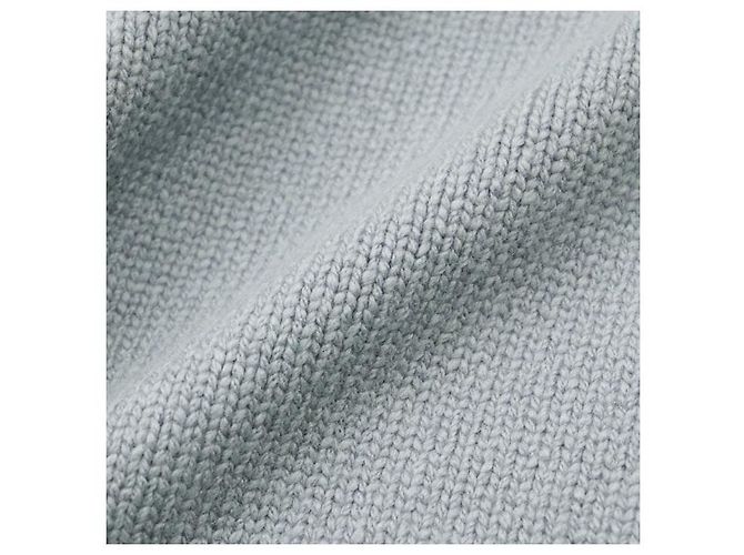 Hermès Hermes Cashmere Short Scarf Blue - view 4