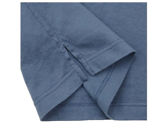Hermès XXL Baumwoll-T-Shirt Blau - Ansicht 8