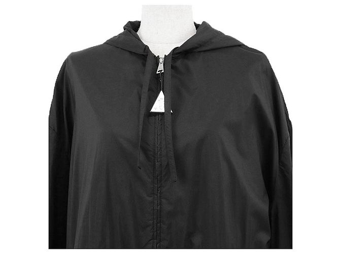 Moncler SUIR GIUBOTTO Abrigo 100% Nylon Negro - vista 2