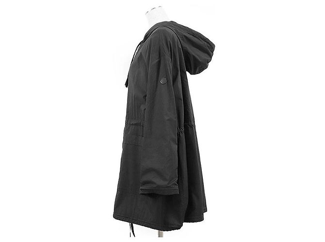 Moncler SUIR GIUBOTTO Abrigo 100% Nylon Negro - vista 5